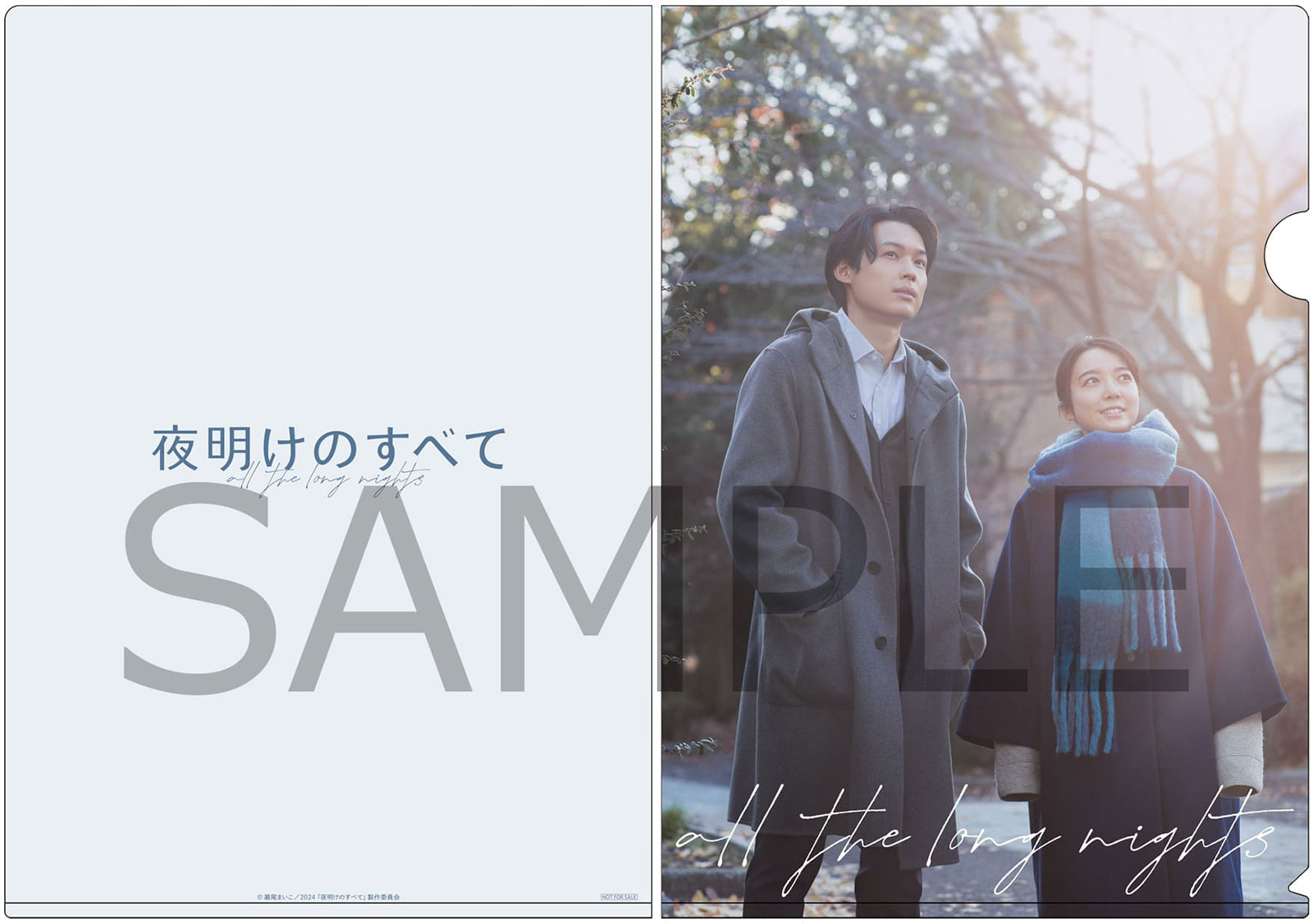 キービジュアル使用 A4クリアファイル